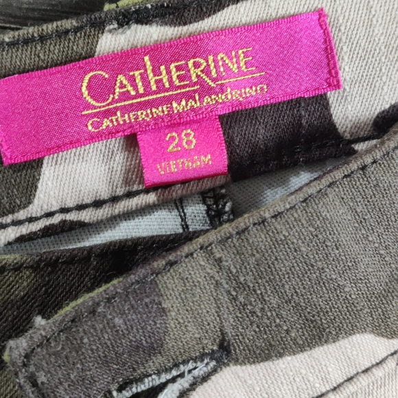 NWT Catherine Malandrino Camouflage Skinny Pants - Picture 10 of 11